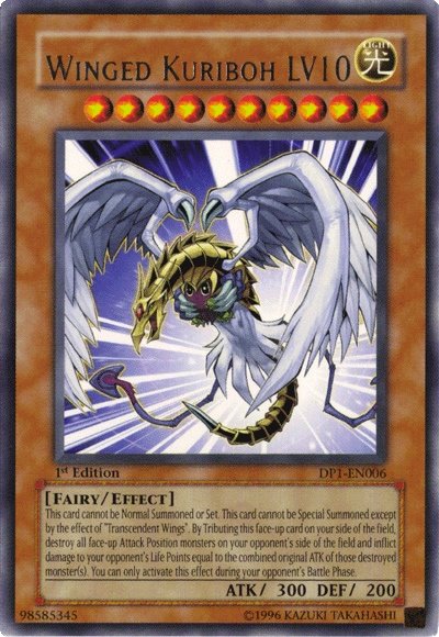 Winged Kuriboh LV10 [DP1-EN006] Rare | The CG Realm