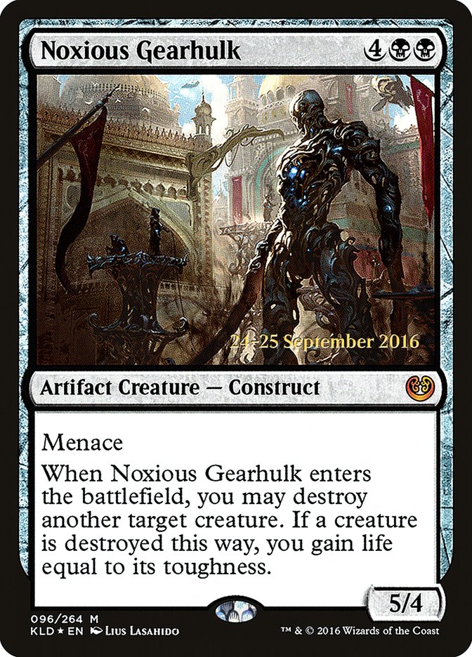 Noxious Gearhulk [Kaladesh Prerelease Promos] | The CG Realm