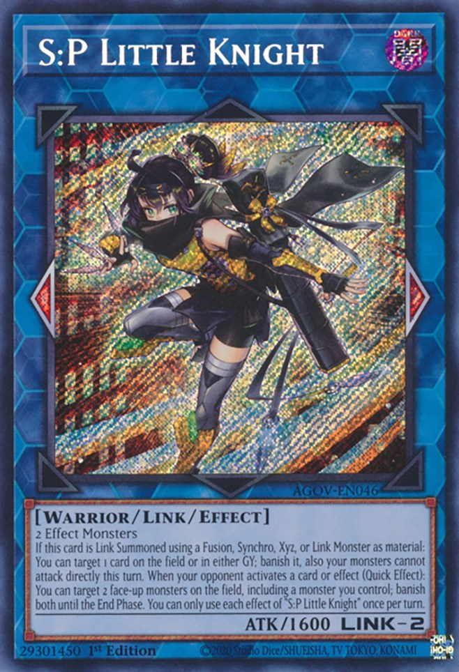 S:P Little Knight [AGOV-EN046] Secret Rare | The CG Realm