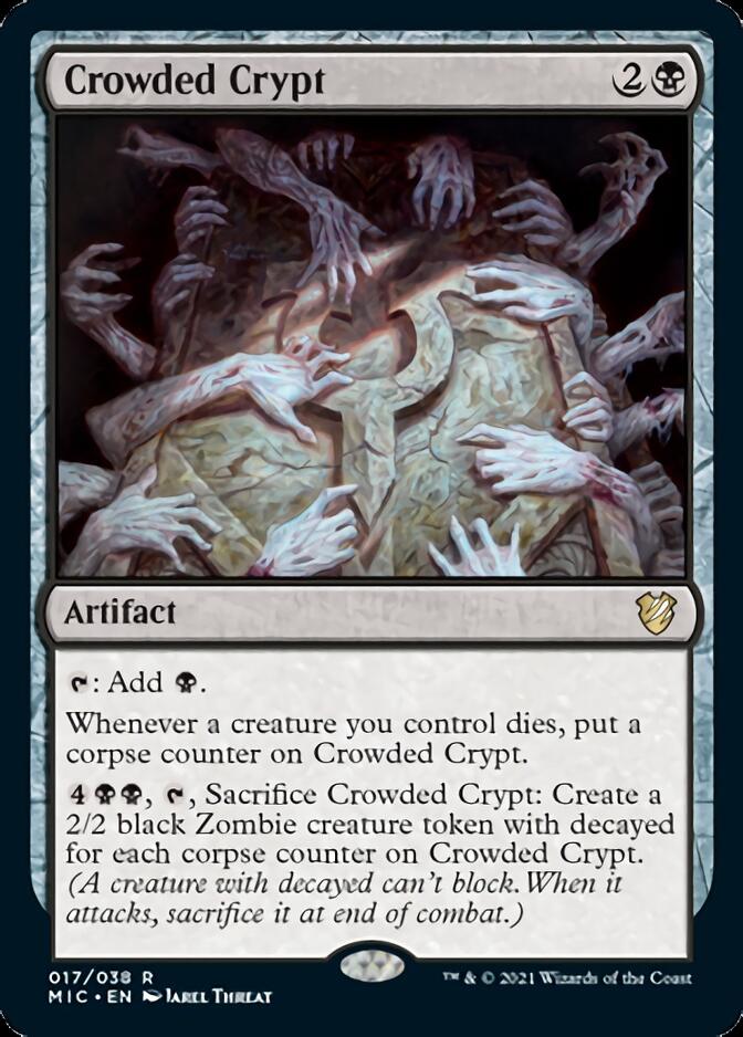 Crowded Crypt [Innistrad: Midnight Hunt Commander] | The CG Realm