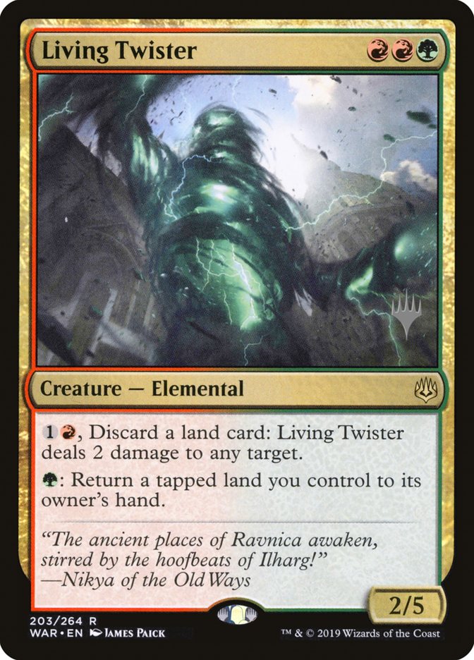 Living Twister (Promo Pack) [War of the Spark Promos] | The CG Realm