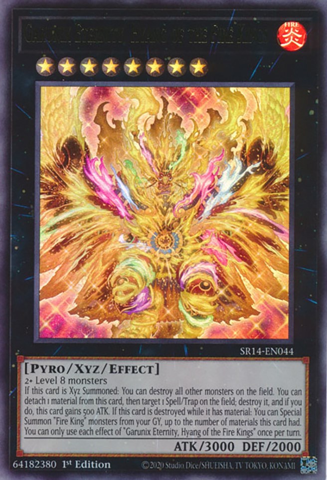 Garunix Eternity, Hyang of the Fire Kings [SR14-EN044] Ultra Rare | The CG Realm