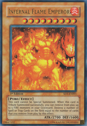 Infernal Flame Emperor [SD3-EN001] Ultra Rare | The CG Realm