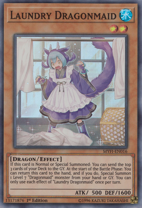 Laundry Dragonmaid [MYFI-EN016] Super Rare | The CG Realm