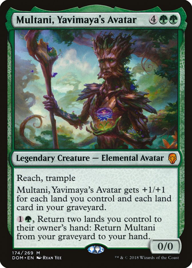 Multani, Yavimaya's Avatar [Dominaria] | The CG Realm