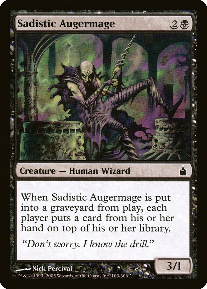 Sadistic Augermage [Ravnica: City of Guilds] | The CG Realm