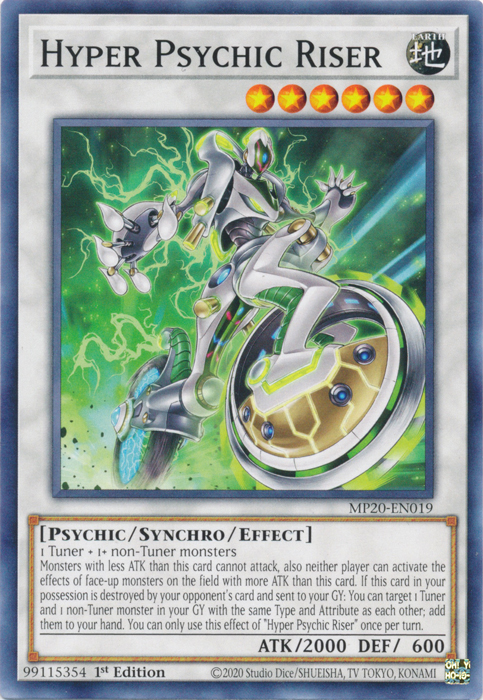 Hyper Psychic Riser [MP20-EN019] Common | The CG Realm