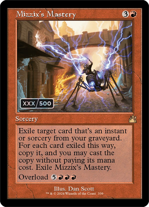 Mizzix's Mastery (Retro) (Serialized) [Ravnica Remastered] | The CG Realm