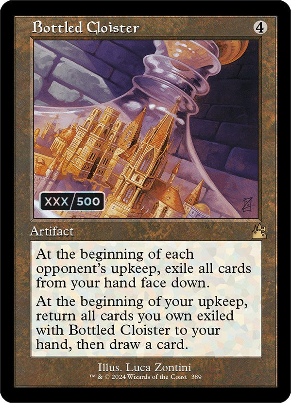 Bottled Cloister (Retro) (Serialized) [Ravnica Remastered] | The CG Realm