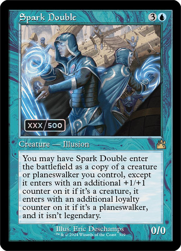 Spark Double (Retro) (Serialized) [Ravnica Remastered] | The CG Realm