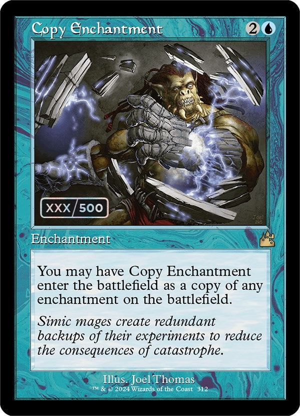 Copy Enchantment (Retro) (Serialized) [Ravnica Remastered] | The CG Realm