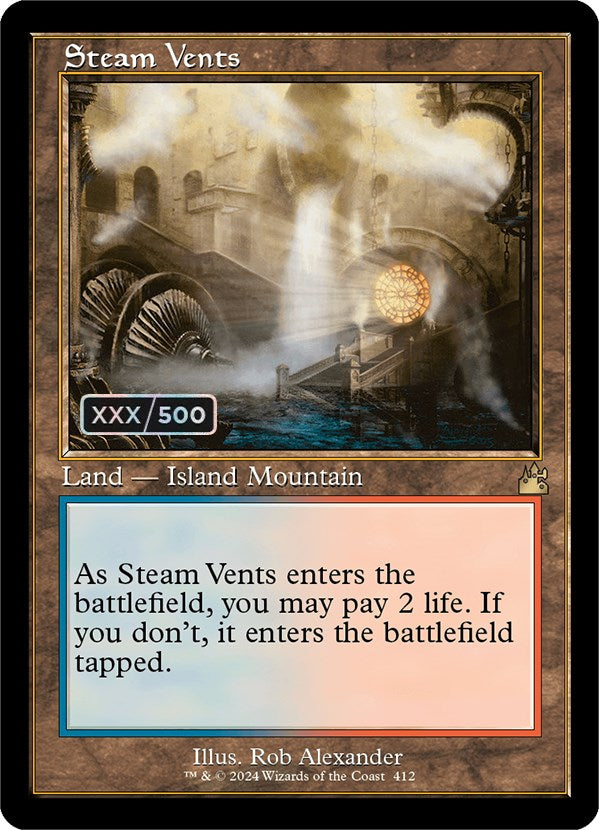 Steam Vents (Retro) (Serialized) [Ravnica Remastered] | The CG Realm