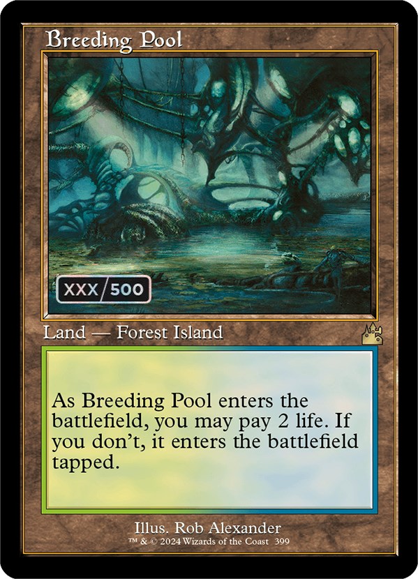 Breeding Pool (Retro) (Serialized) [Ravnica Remastered] | The CG Realm