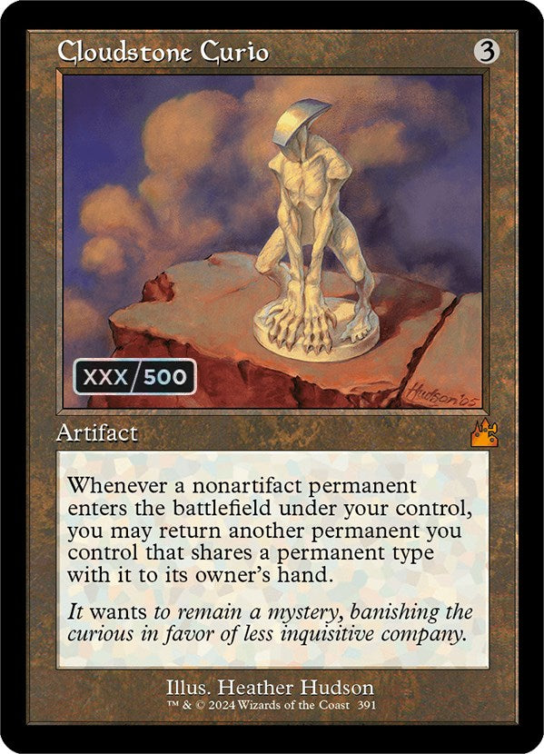 Cloudstone Curio (Retro) (Serialized) [Ravnica Remastered] | The CG Realm