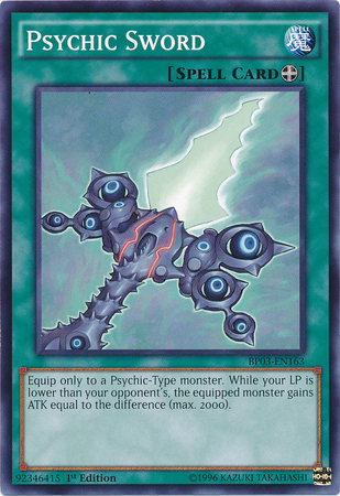 Psychic Sword [BP03-EN163] Common | The CG Realm