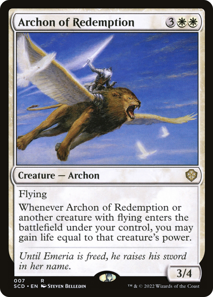 Archon of Redemption [Starter Commander Decks] | The CG Realm