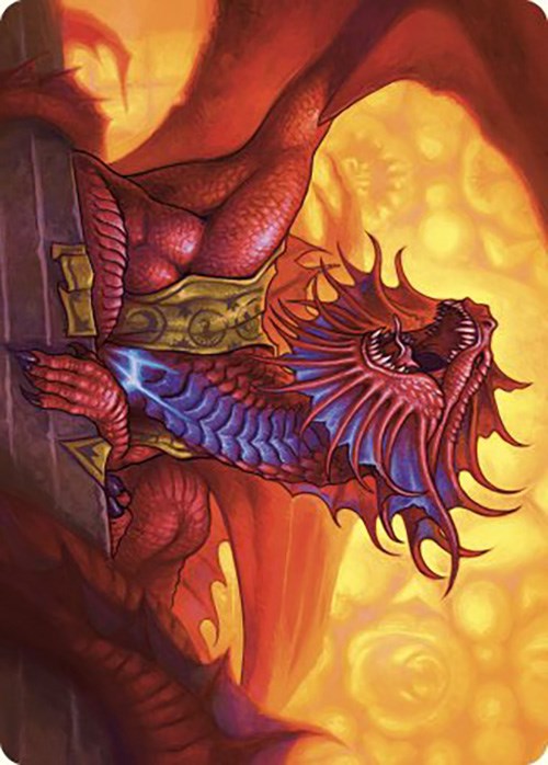 Niv-Mizzet, Guildpact Art Card (44/49) [Murders at Karlov Manor Art Series] | The CG Realm