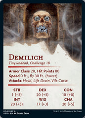 Demilich Art Card [Dungeons & Dragons: Adventures in the Forgotten Realms Art Series] | The CG Realm