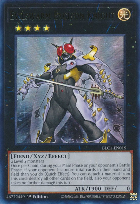 Evilswarm Exciton Knight [BLC1-EN015] Ultra Rare | The CG Realm