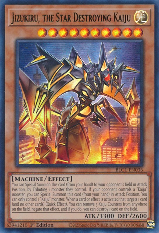 Jizukiru, the Star Destroying Kaiju [BLC1-EN036] Ultra Rare | The CG Realm