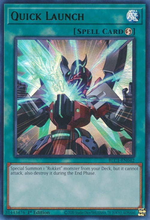 Quick Launch [BLC1-EN042] Ultra Rare | The CG Realm