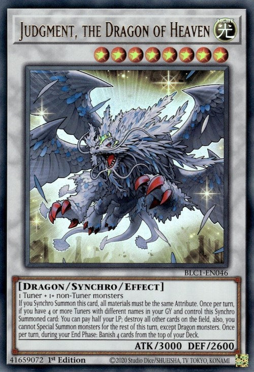 Judgment, the Dragon of Heaven [BLC1-EN046] Ultra Rare | The CG Realm