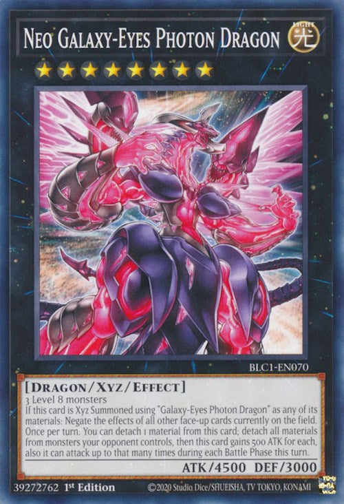 Neo Galaxy-Eyes Photon Dragon [BLC1-EN070] Common | The CG Realm