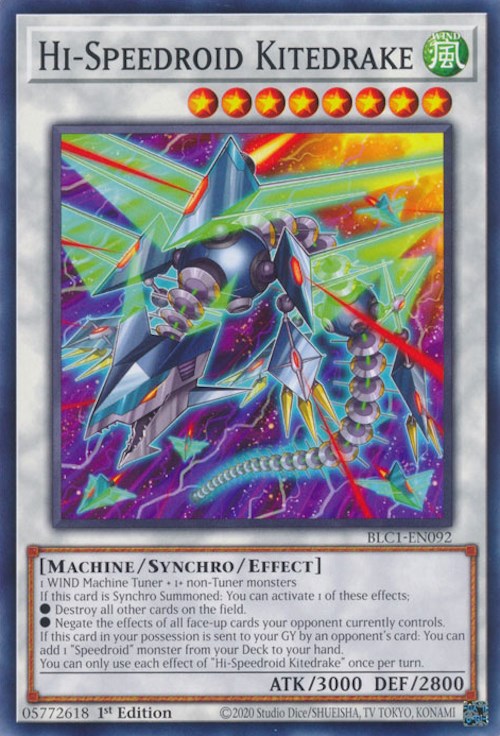 Hi-Speedroid Kitedrake [BLC1-EN092] Common | The CG Realm