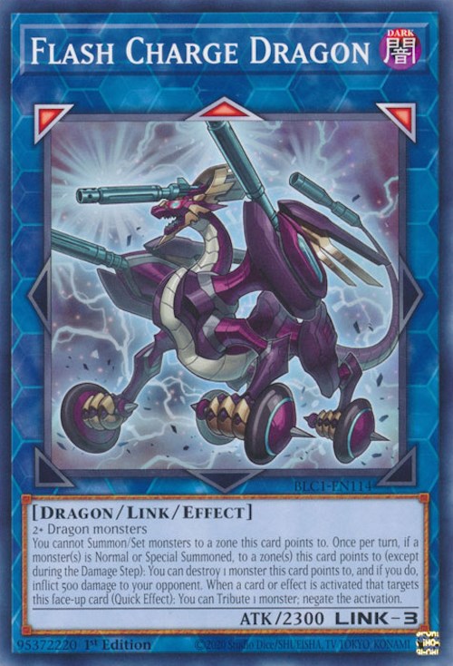 Flash Charge Dragon [BLC1-EN114] Common | The CG Realm