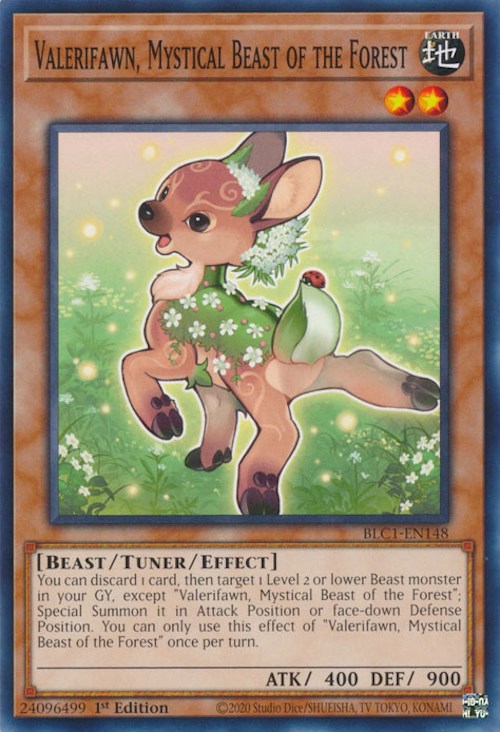 Valerifawn, Mystical Beast of the Forest [BLC1-EN148] Common | The CG Realm