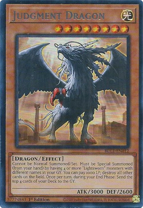 Judgment Dragon (Silver) [BLC1-EN012] Ultra Rare | The CG Realm