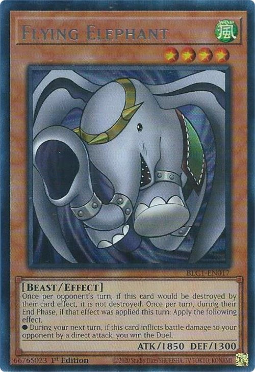 Flying Elephant (Silver) [BLC1-EN017] Ultra Rare | The CG Realm