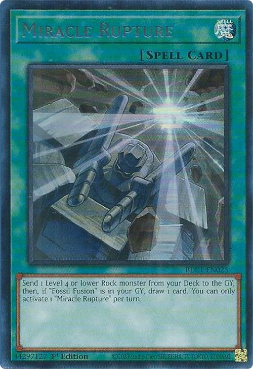 Miracle Rupture (Silver) [BLC1-EN025] Ultra Rare | The CG Realm