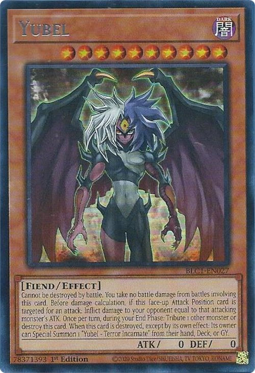 Yubel (Silver) [BLC1-EN027] Ultra Rare | The CG Realm