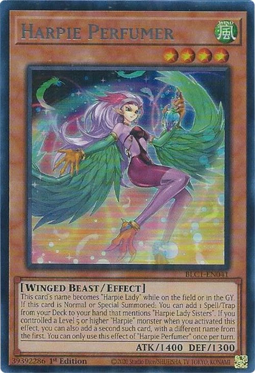 Harpie Perfumer (Silver) [BLC1-EN041] Ultra Rare | The CG Realm