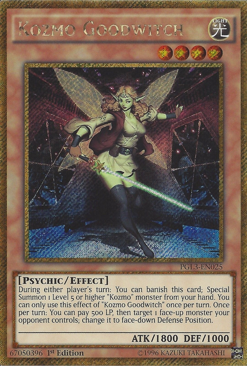 Kozmo Goodwitch [PGL3-EN025] Gold Secret Rare | The CG Realm