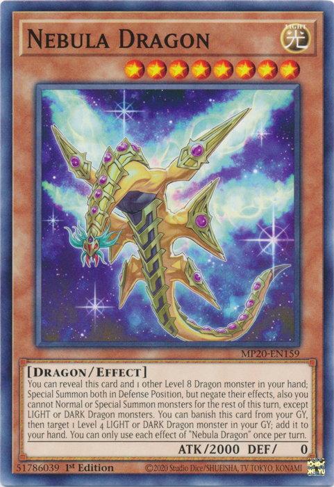 Nebula Dragon [MP20-EN159] Common | The CG Realm