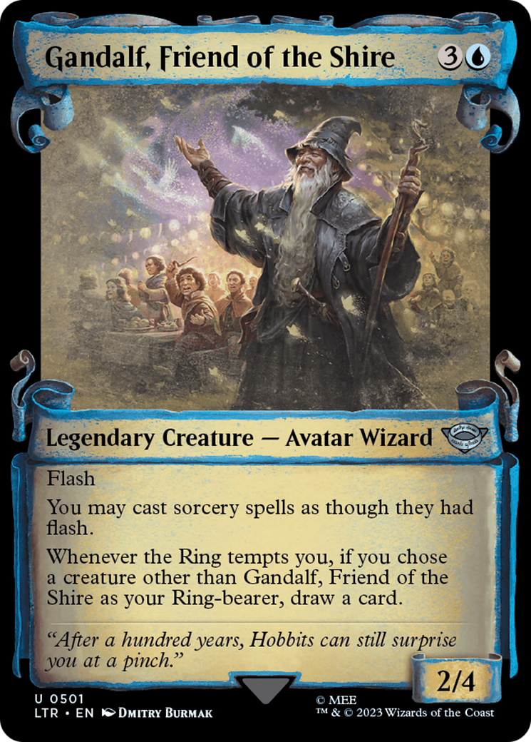 Gandalf, Friend of the Shire [The Lord of the Rings: Tales of Middle-Earth Showcase Scrolls] | The CG Realm