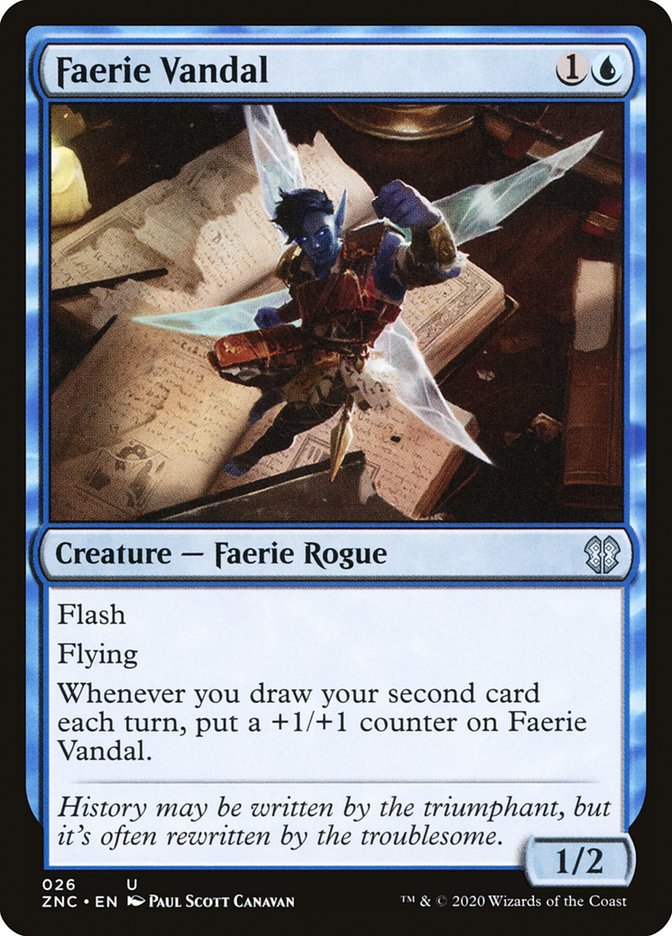 Faerie Vandal [Zendikar Rising Commander] | The CG Realm