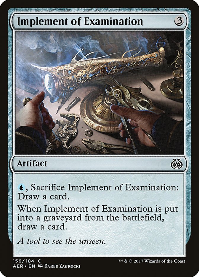 Implement of Examination [Aether Revolt] | The CG Realm