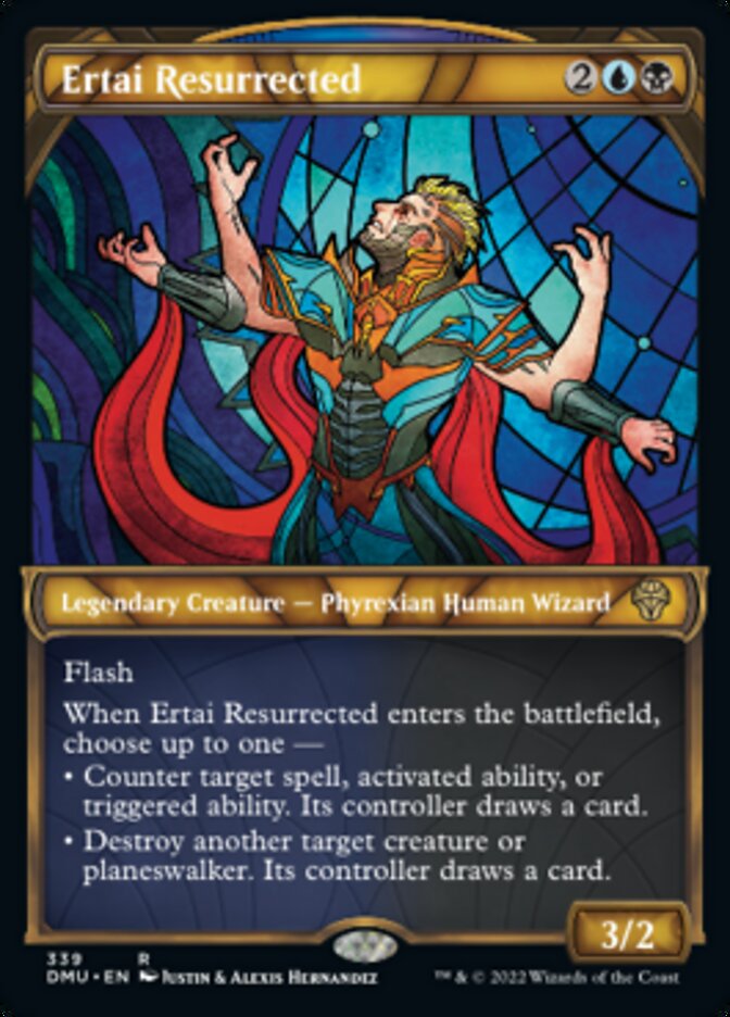 Ertai Resurrected (Showcase Textured) [Dominaria United] | The CG Realm