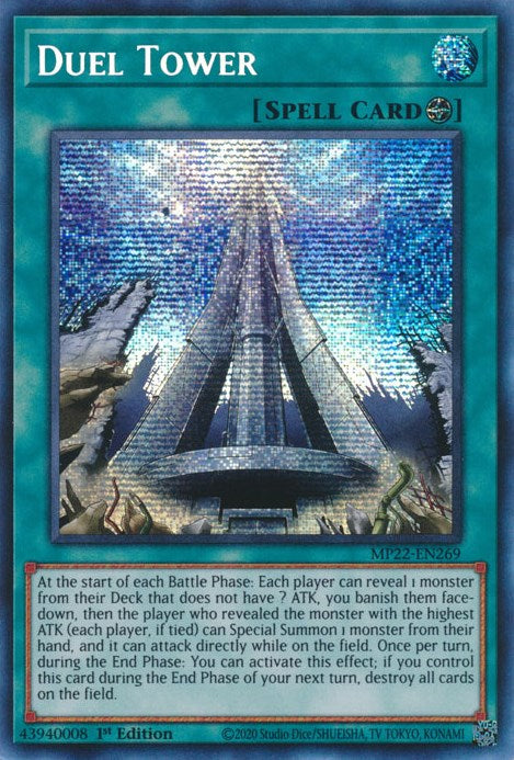 Duel Tower [MP22-EN269] Prismatic Secret Rare | The CG Realm