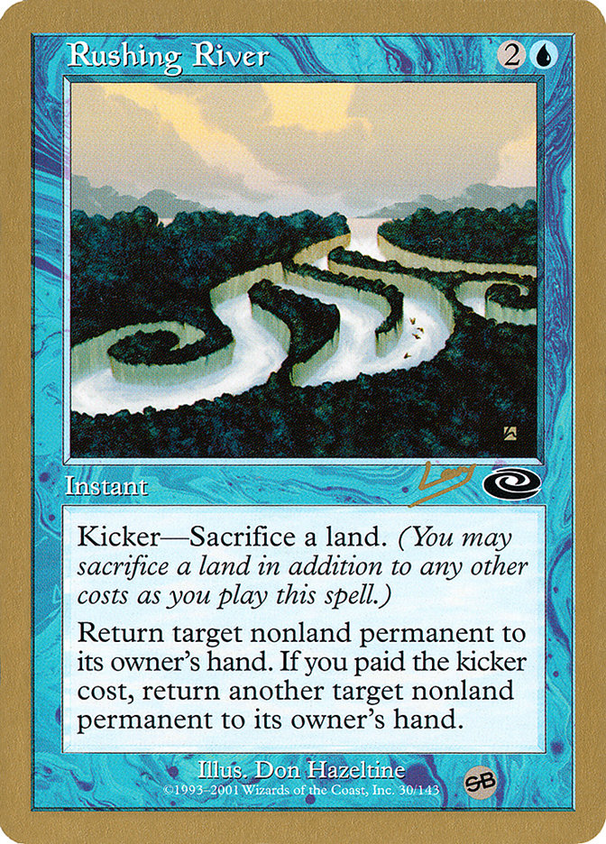 Rushing River (Raphael Levy) (SB) [World Championship Decks 2002] | The CG Realm