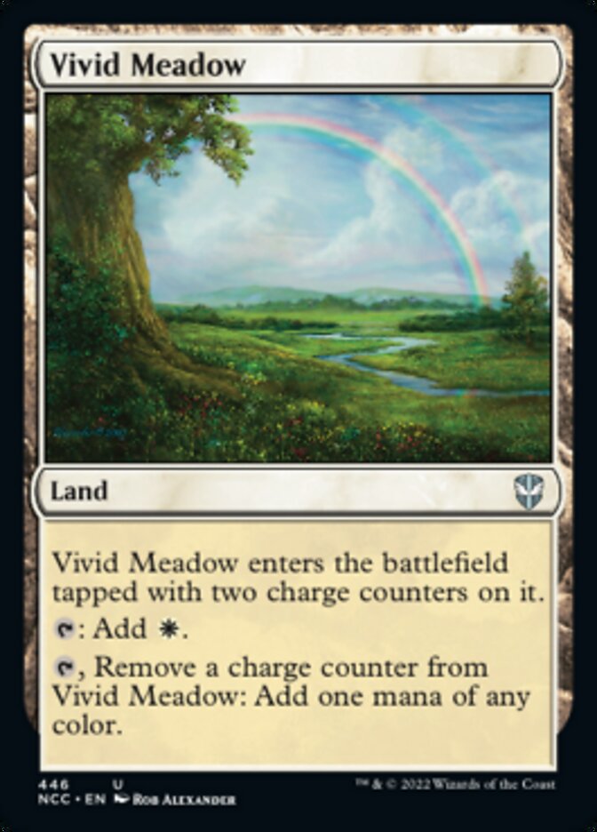 Vivid Meadow [Streets of New Capenna Commander] | The CG Realm