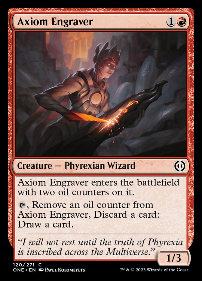 Axiom Engraver [Phyrexia: All Will Be One] | The CG Realm