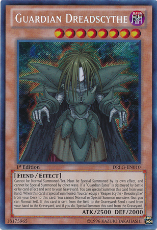 Guardian Dreadscythe [DRLG-EN010] Secret Rare | The CG Realm