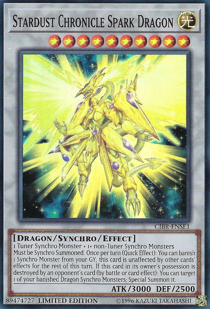 Stardust Chronicle Spark Dragon [CIBR-ENSE1] Super Rare | The CG Realm