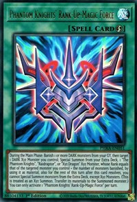 Phantom Knights' Rank-Up-Magic Force [PHRA-EN051] Ultra Rare | The CG Realm