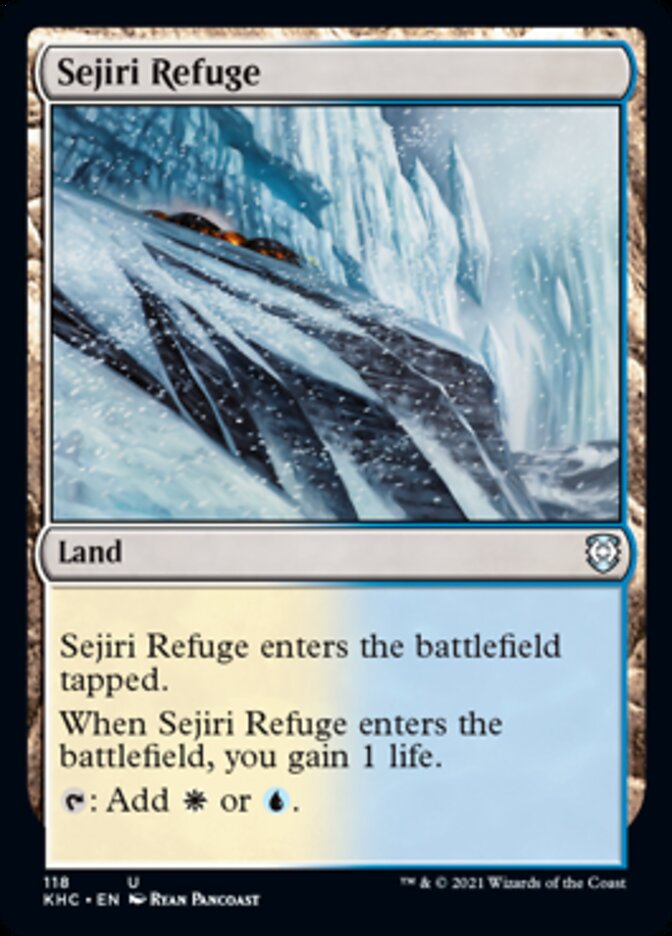 Sejiri Refuge [Kaldheim Commander] | The CG Realm