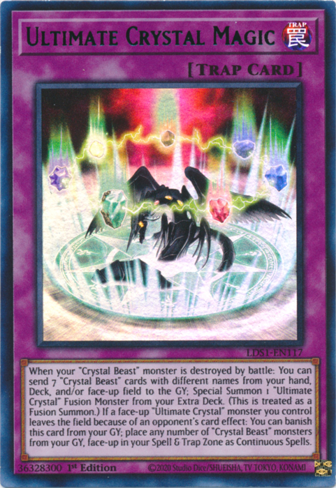 Ultimate Crystal Magic (Green) [LDS1-EN117] Ultra Rare | The CG Realm